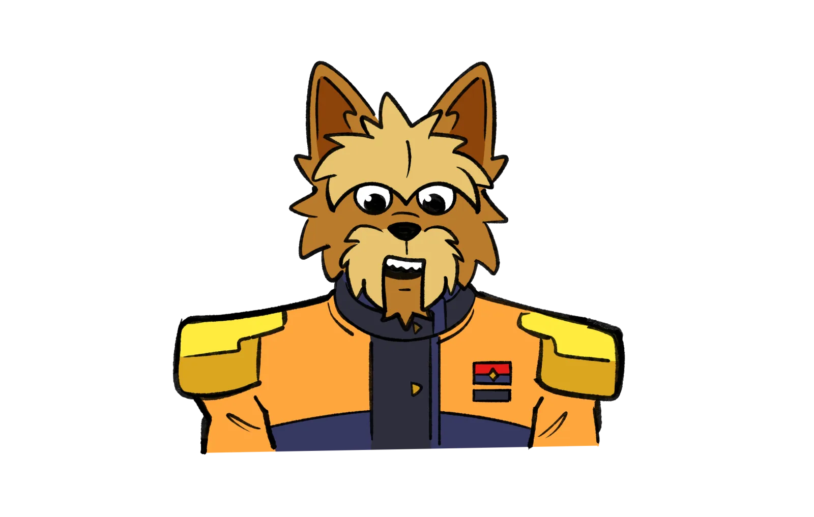 Commander Cat, the Starforce commanding officer